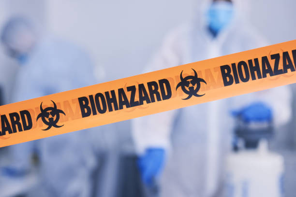 Professional Biohazard technician working in Orchard, NE